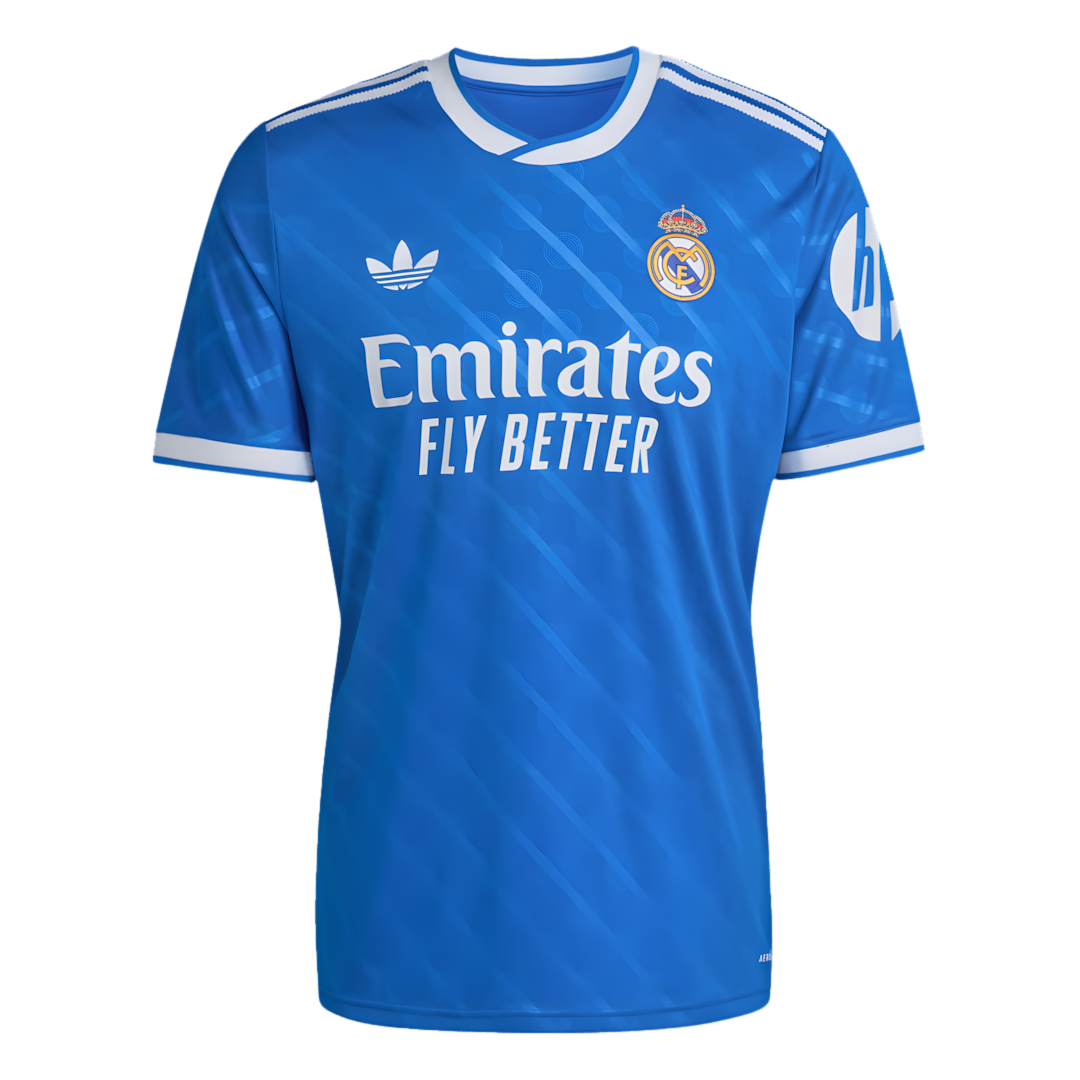 2025/26 Season Real Madrid Second Away Player Edition Football Jersey