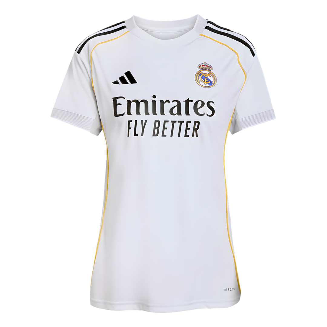 2025-26 Season Real Madrid Home Football Jersey Fan Version