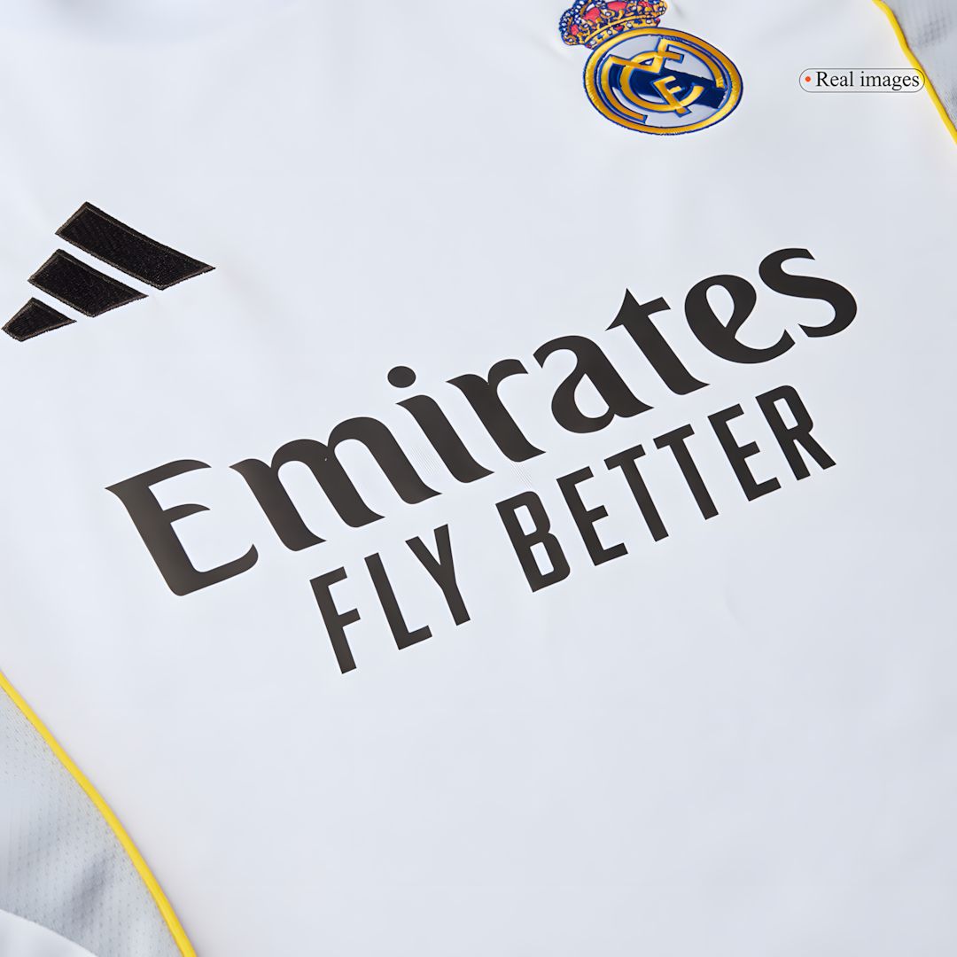 2025-26 Season Real Madrid Home Football Jersey Fan Version