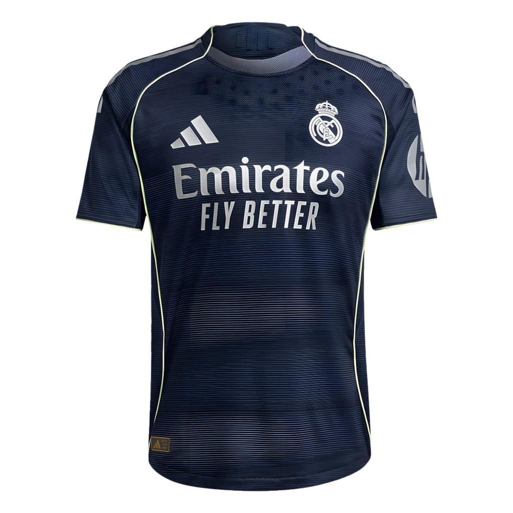 Real Madrid Away Soccer Jersey Player Version Shirt 25-26