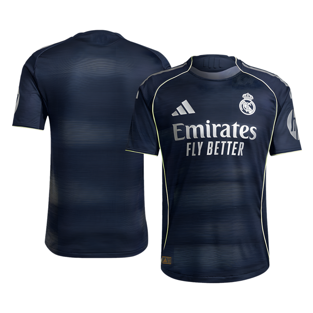 Real Madrid Away Soccer Jersey Player Version Shirt 25-26
