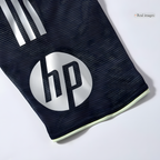 25-26 Season Real Madrid Away Football Jersey Kit, Classic Black and Blue Colorway