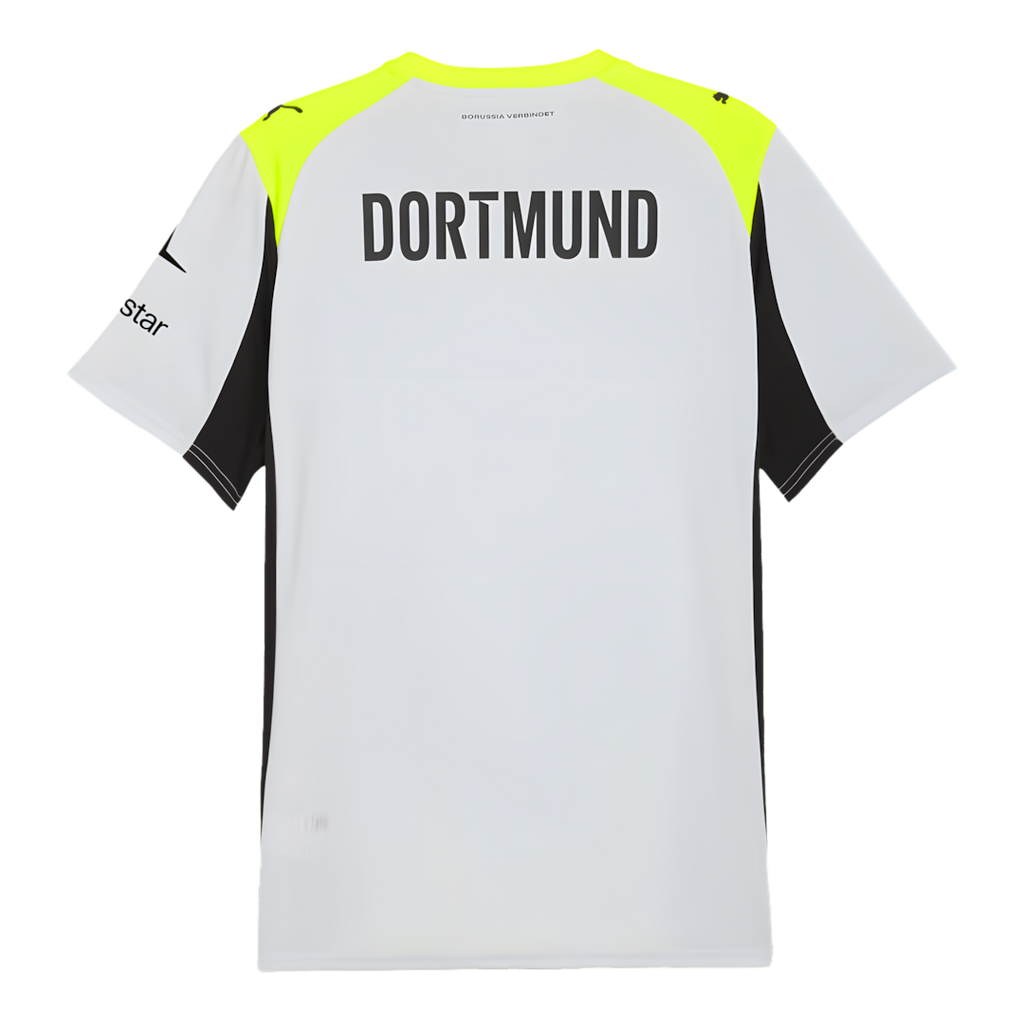 Borussia Dortmund 2025-2026 Away Football Jersey, Fan Version