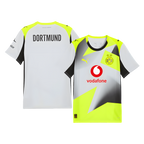 Borussia Dortmund 2025-2026 Away Football Jersey, Fan Version