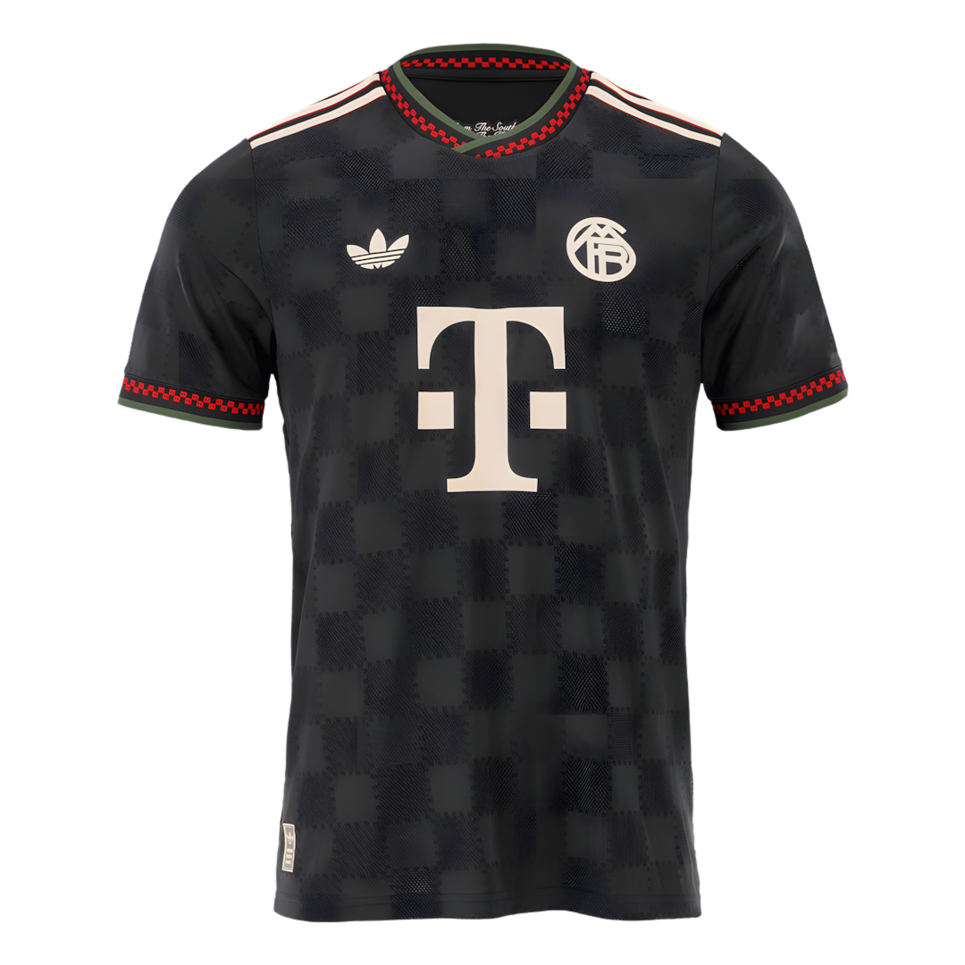 Bayern Munich 2025-26 Champions League Short Sleeve Football Jersey, Player Version