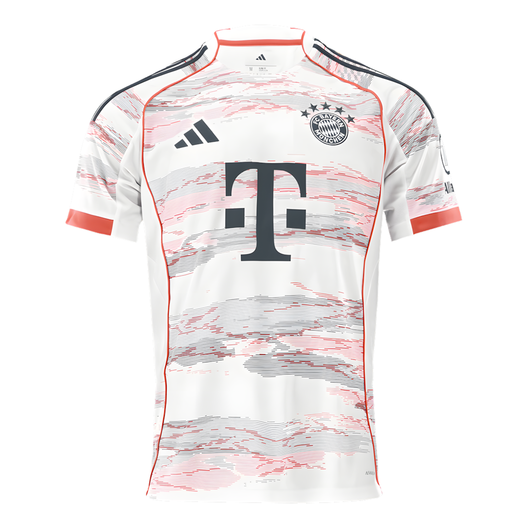 Bayern Munich 2025-26 Away Football Jersey, Fan Version