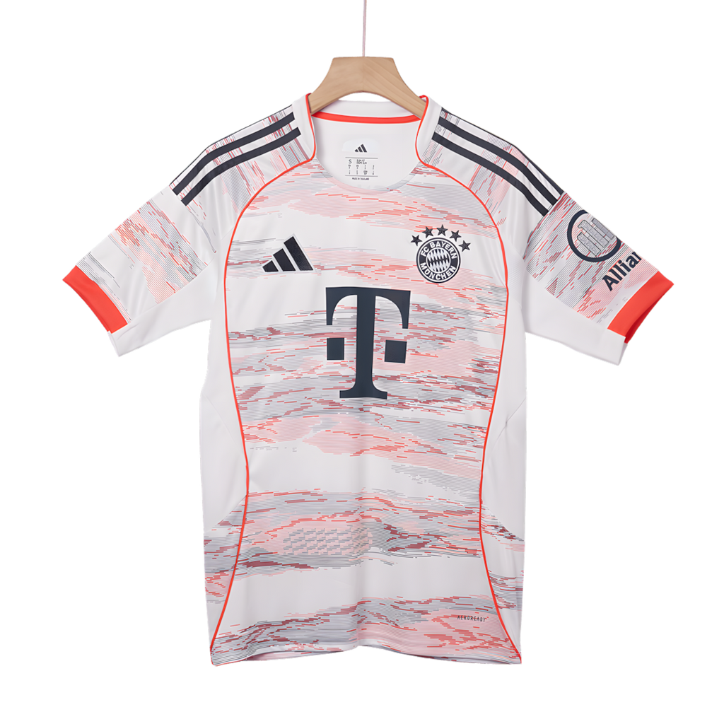 Bayern Munich 2025-26 Away Football Jersey, Fan Version
