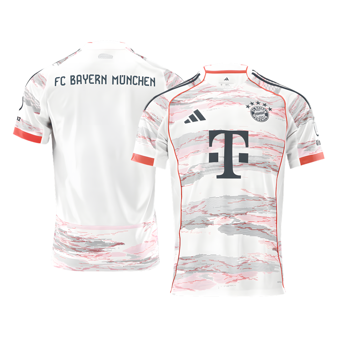 Bayern Munich 2025-26 Away Football Jersey, Fan Version