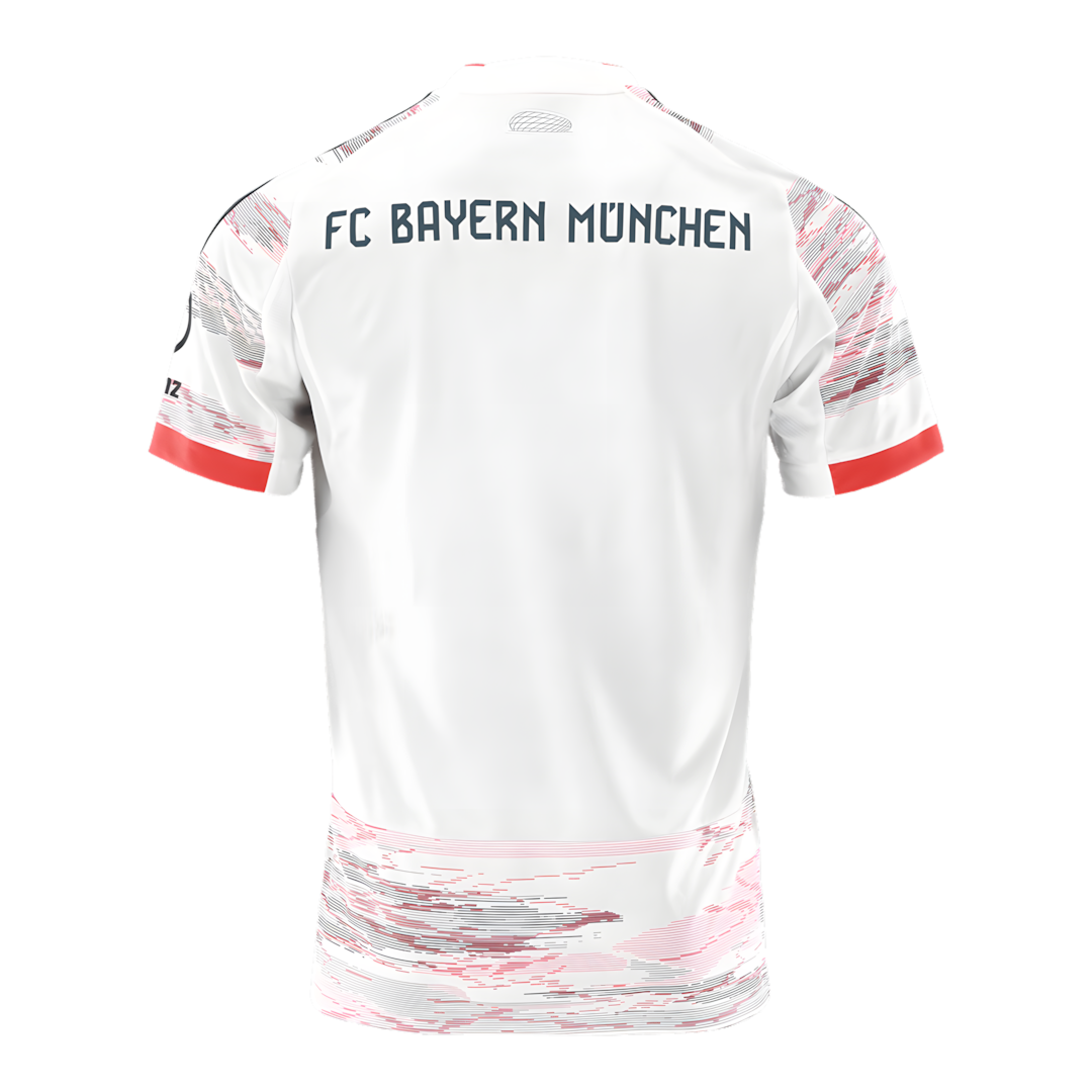 Bayern Munich 2025-26 Away Football Jersey, Fan Version
