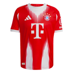 Bayern Munich 2025-26 Home Short Sleeve Football Jersey, Classic Red & White Player Version