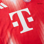 Bayern Munich 2025-26 Home Short Sleeve Football Jersey, Classic Red & White Player Version