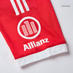 Bayern Munich 2025-26 Home Short Sleeve Football Jersey, Classic Red & White Player Version