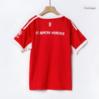 Bayern Munich 2025-2026 Home Football Jersey Set, Classic Red and White Colorway