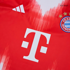 Bayern Munich 2025-2026 Home Football Jersey Set, Classic Red and White Colorway