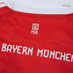 Bayern Munich 2025-2026 Home Football Jersey Set, Classic Red and White Colorway