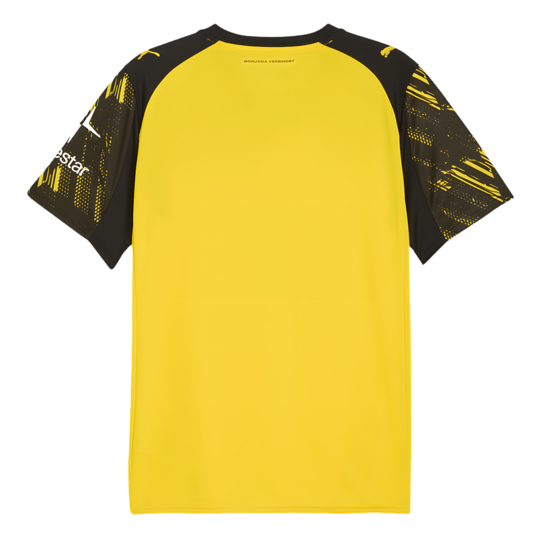 Borussia Dortmund 2025-26 Yellow Home Football Jersey, Fan Version