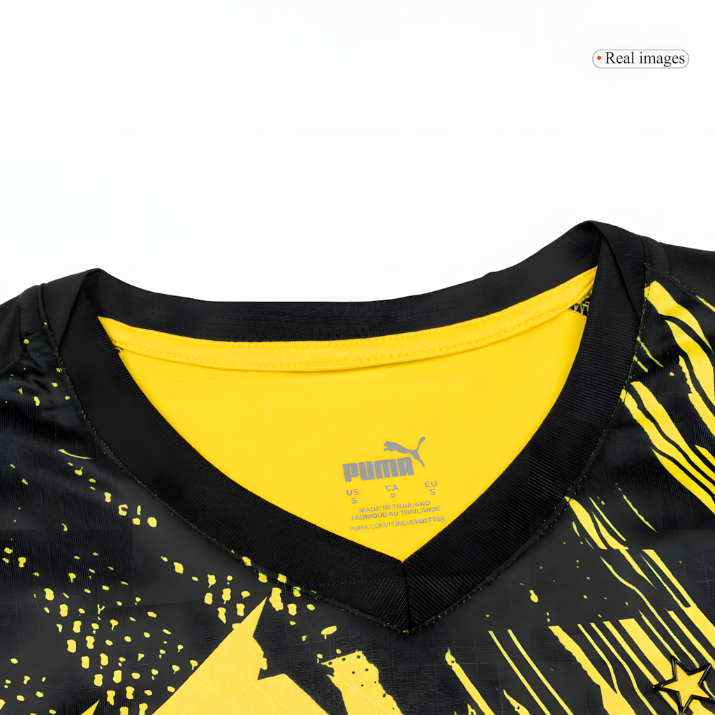 Borussia Dortmund 2025-26 Yellow Home Football Jersey, Fan Version