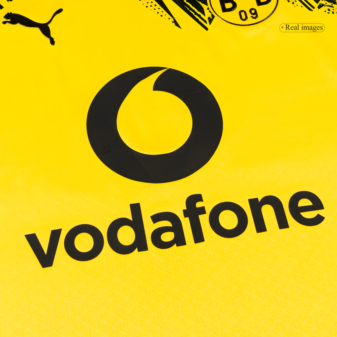 Borussia Dortmund 2025-26 Yellow Home Football Jersey, Fan Version