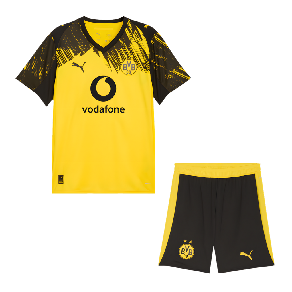 Borussia Dortmund Home Jersey, Yellow Themed Color, 2025-2026 Season