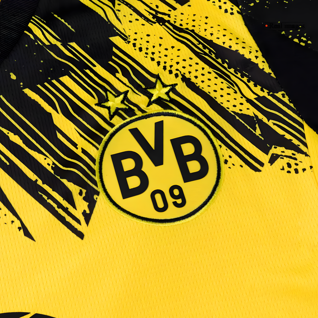 Borussia Dortmund Home Jersey, Yellow Themed Color, 2025-2026 Season