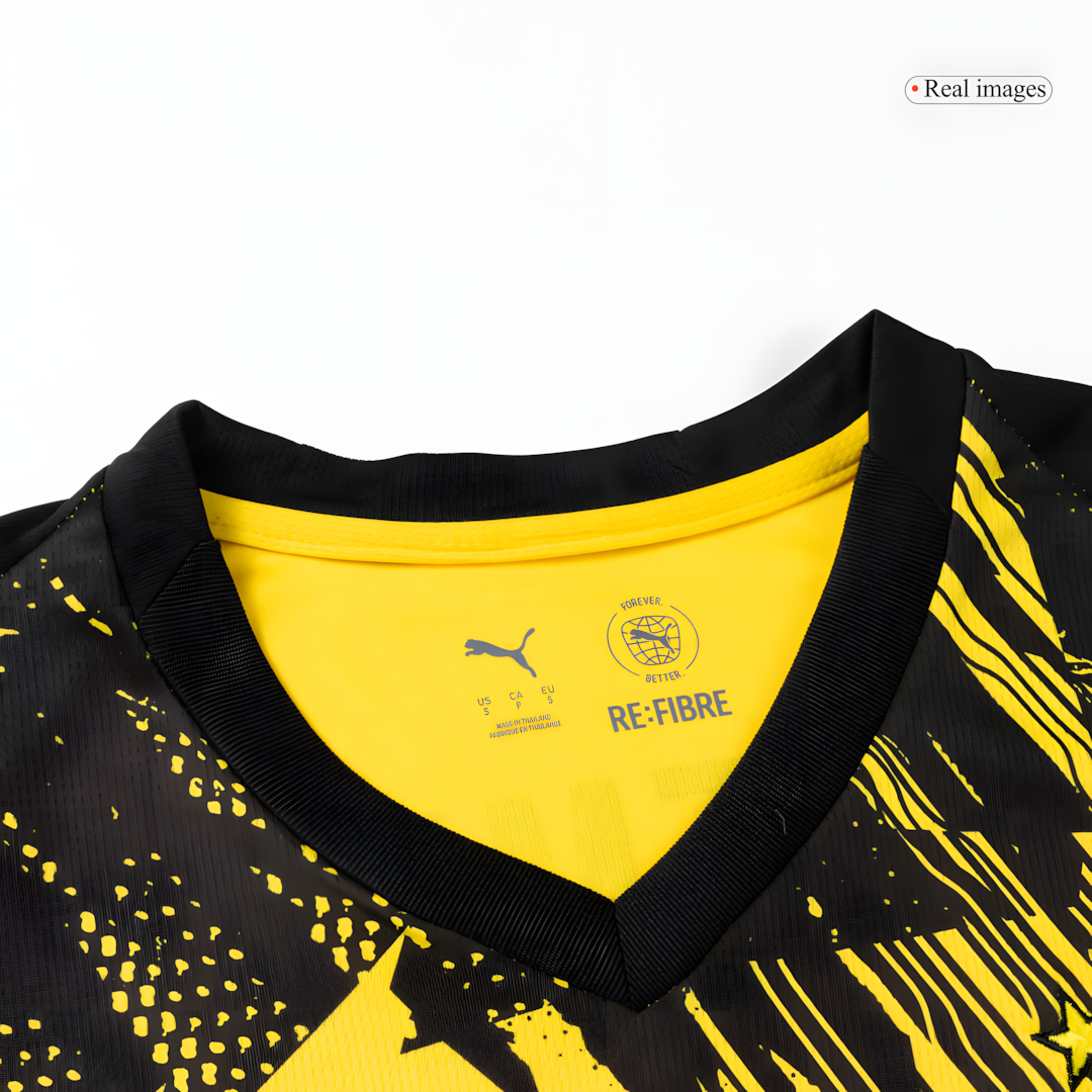 Borussia Dortmund Home Jersey, Yellow Themed Color, 2025-2026 Season