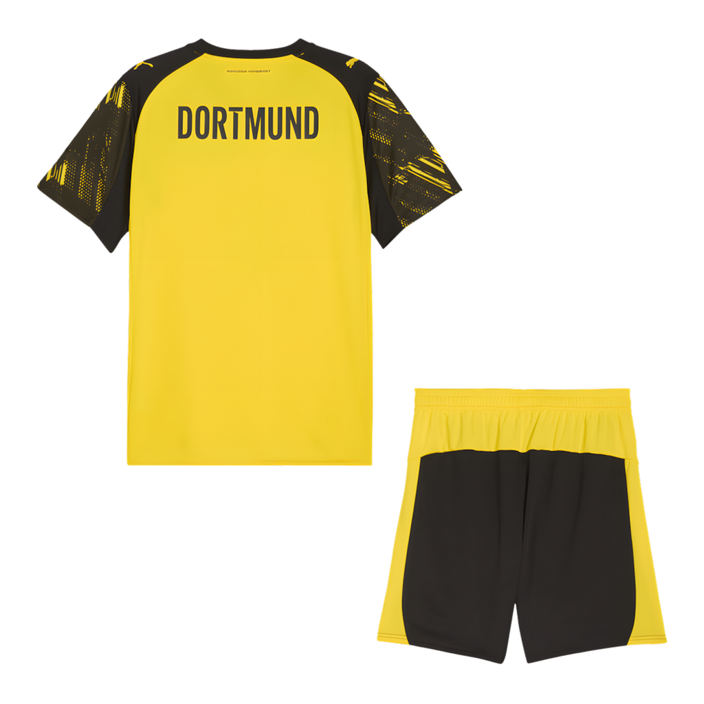 Borussia Dortmund Home Jersey, Yellow Themed Color, 2025-2026 Season