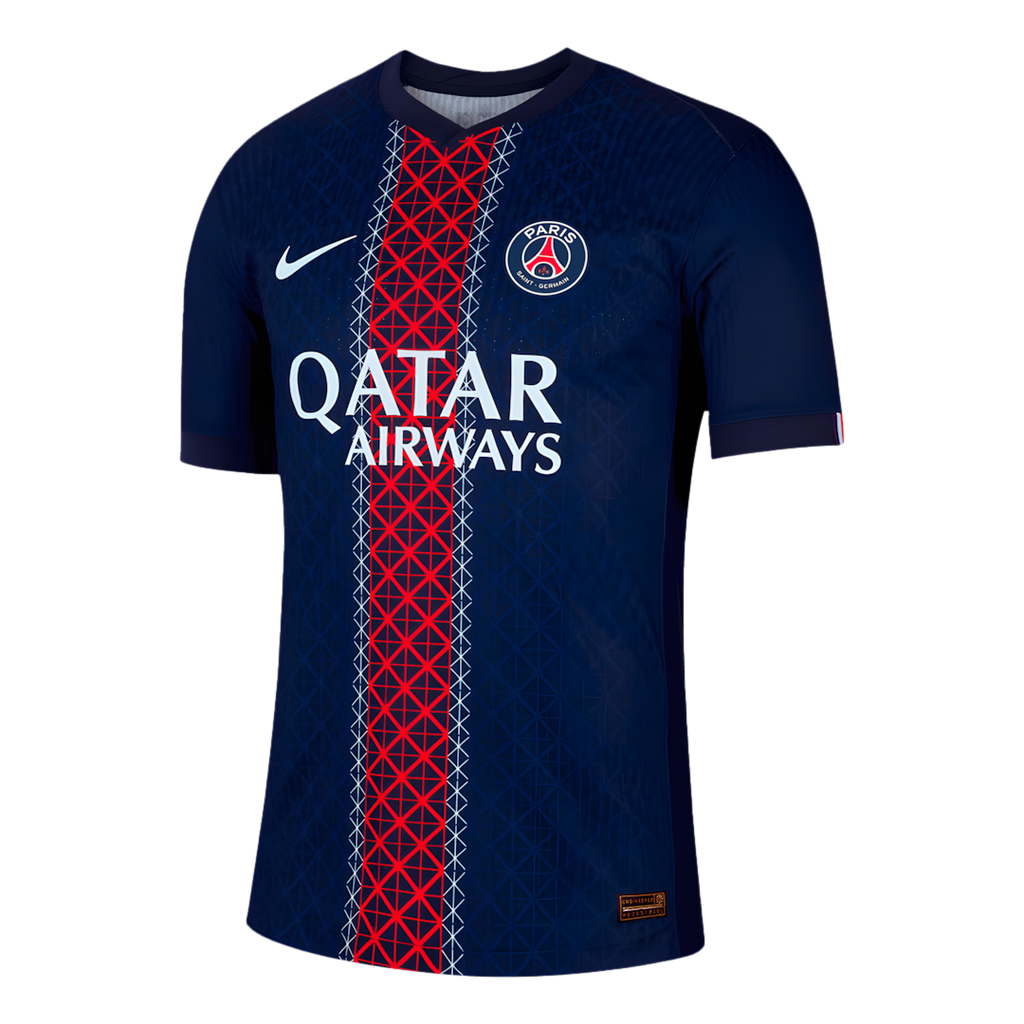 2025-26 Season Paris Saint-Germain Home Fan Edition Football Jersey