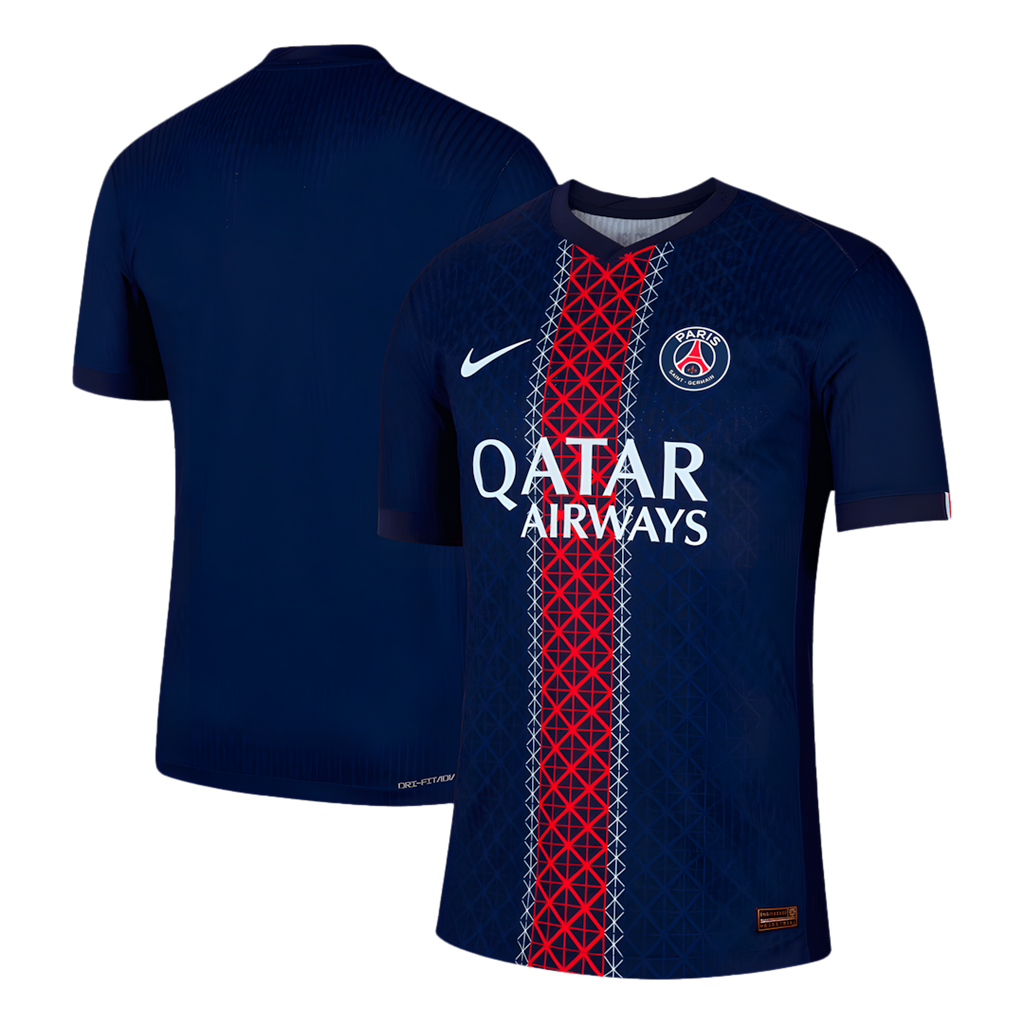 2025-26 Season Paris Saint-Germain Home Fan Edition Football Jersey