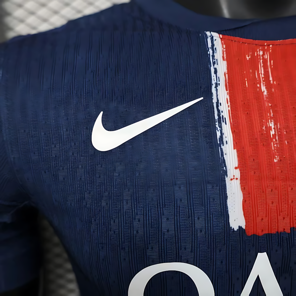 2024-25 Season PSG European Champions Home Player Version Football Jersey