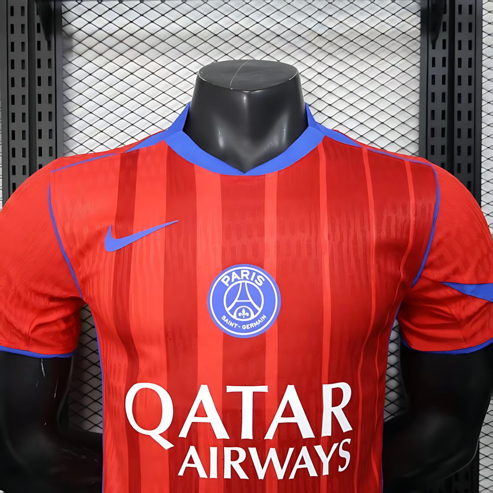 PSG 2025-26 Away Football Jersey, Player Edition