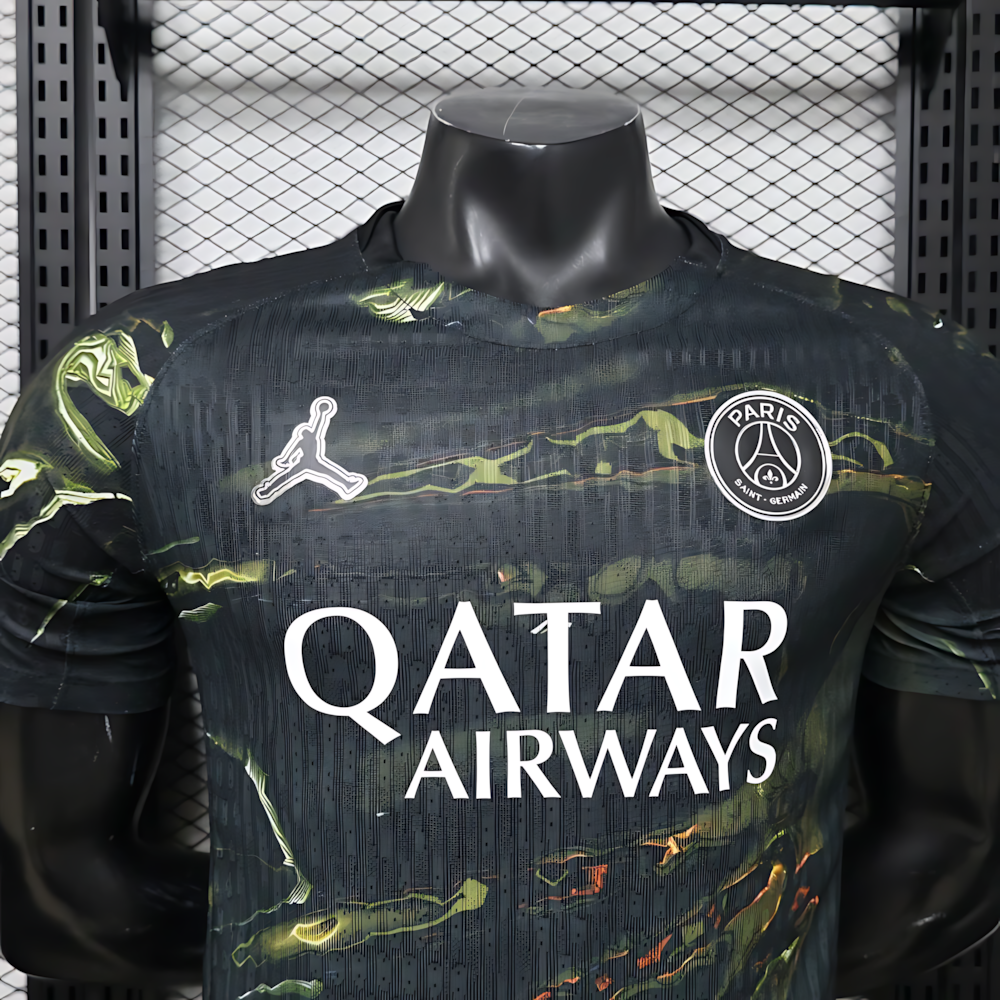 2025-26 PSG Jordan Night Edition Away Football jersey Fan version