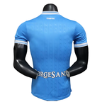 2025/2026 Season Napoli Blue Home Player Version Football Jersey