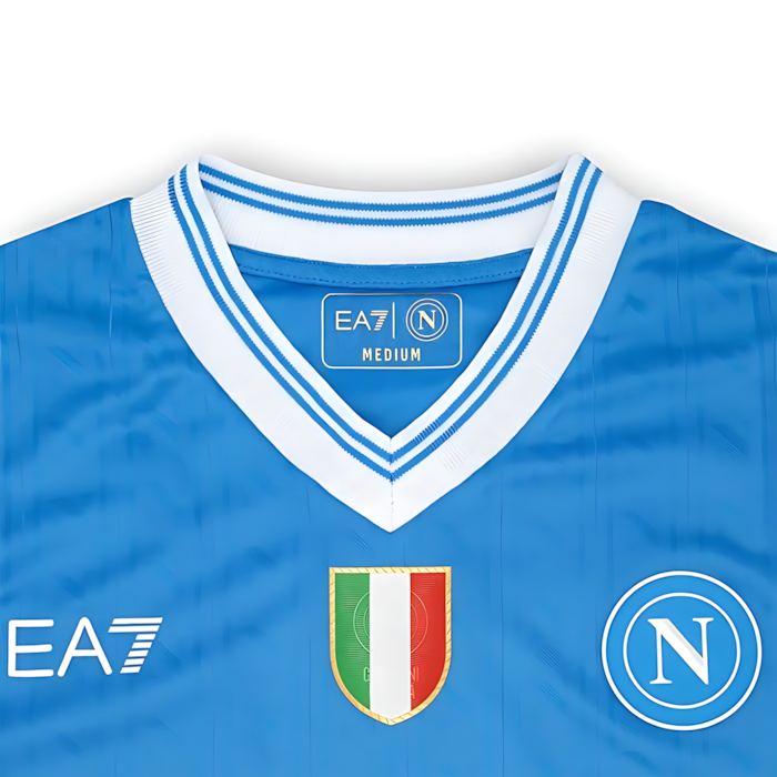 2025/2026 Season Napoli Blue Home Player Version Football Jersey