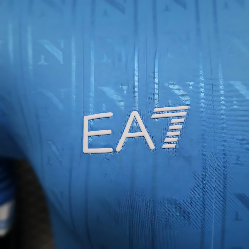 2025/2026 Season Napoli Blue Home Player Version Football Jersey