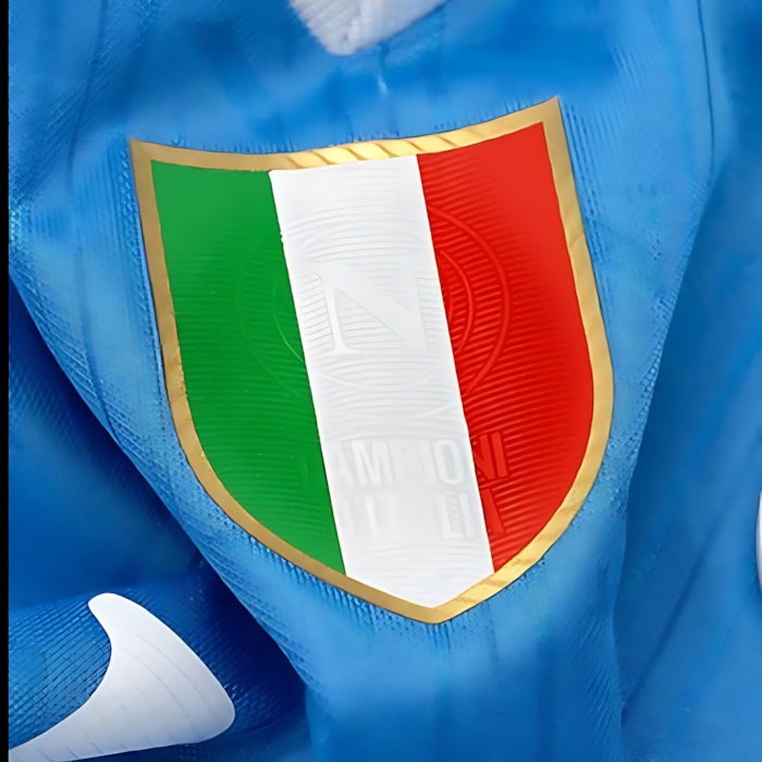 2025/2026 Season Napoli Blue Home Player Version Football Jersey