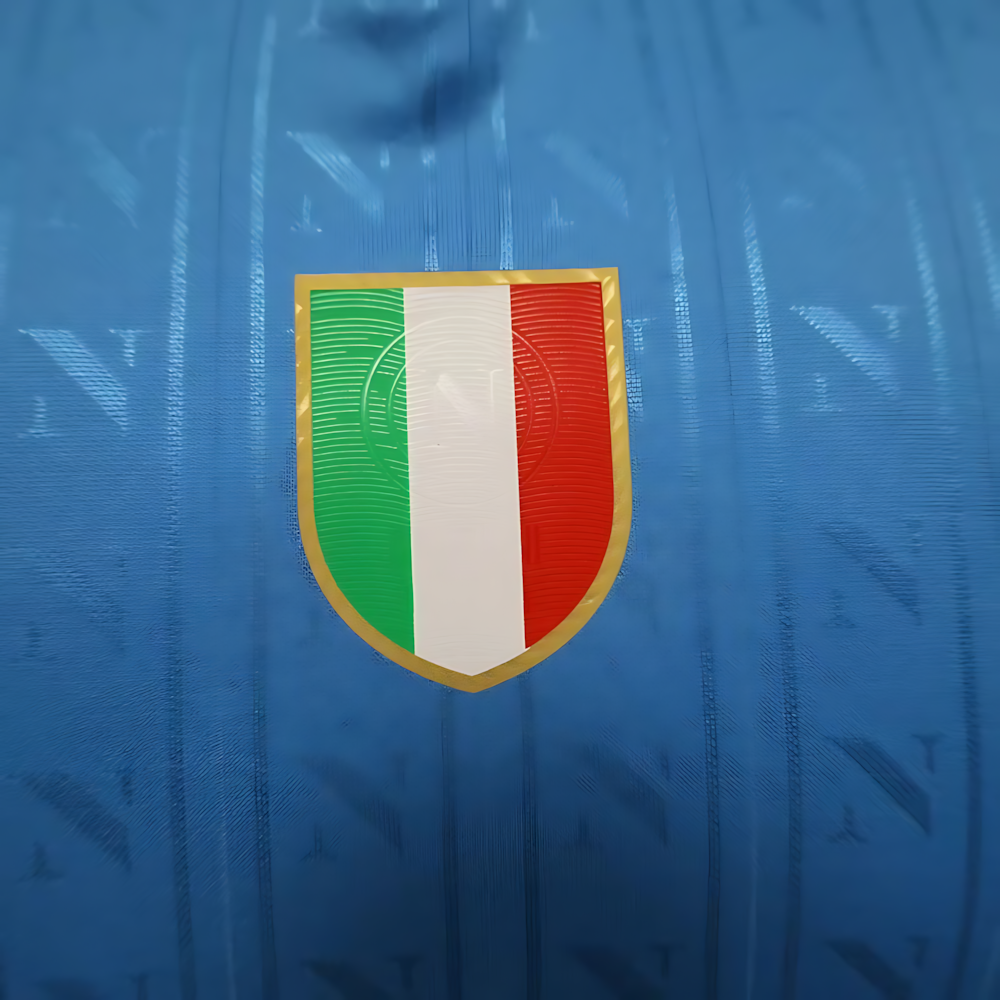 2025/2026 Season Napoli Blue Home Player Version Football Jersey