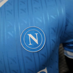 2025/2026 Season Napoli Blue Home Player Version Football Jersey