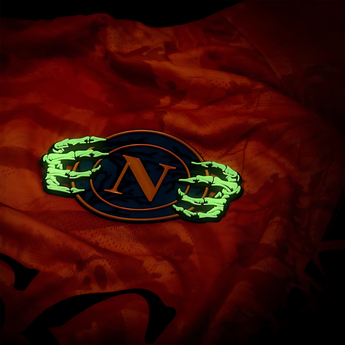 25-26 Napoli Halloween Orange Football Shirt Special Edition Match Shirt