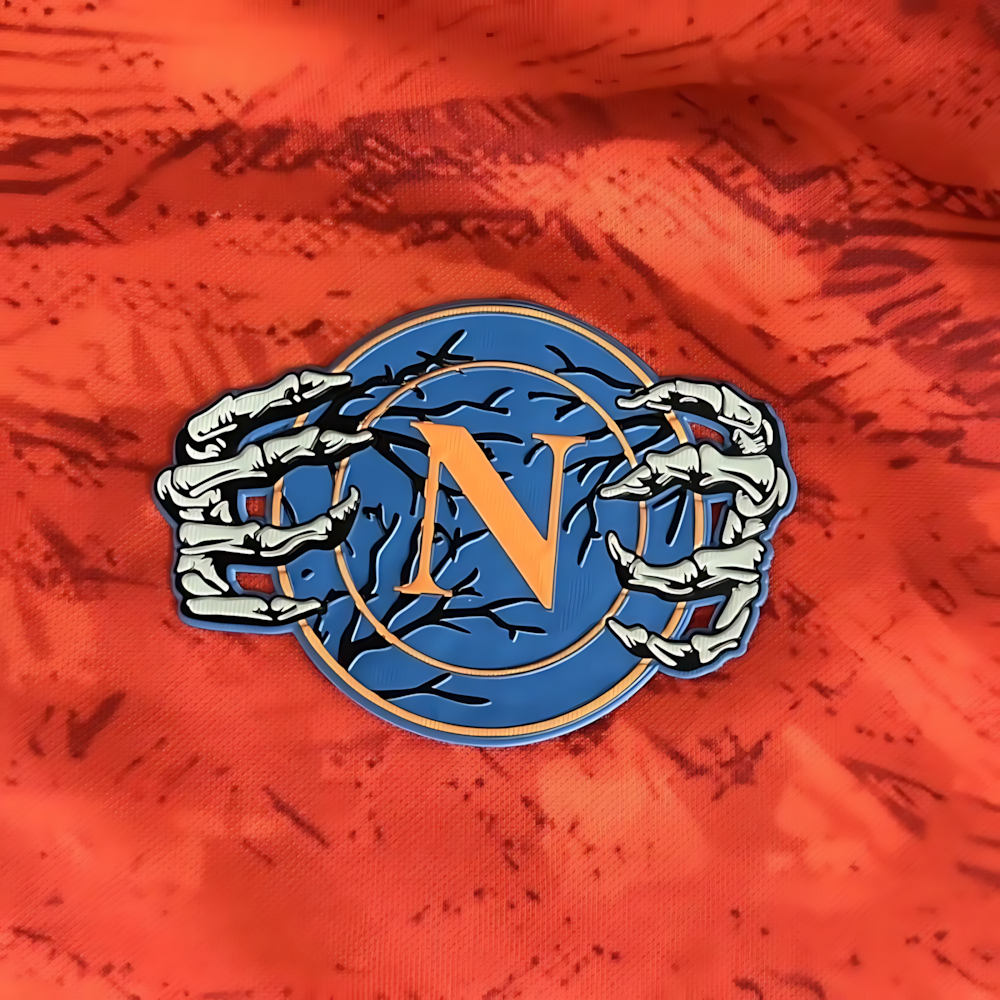 25-26 Napoli Halloween Orange Football Shirt Special Edition Match Shirt