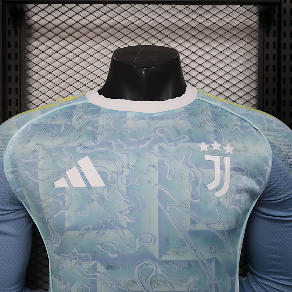25-26 Season Juventus Away Long Sleeve Player Version Football Jersey