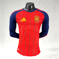 2026 Spain Home Long-Sleeved Football Jerseys