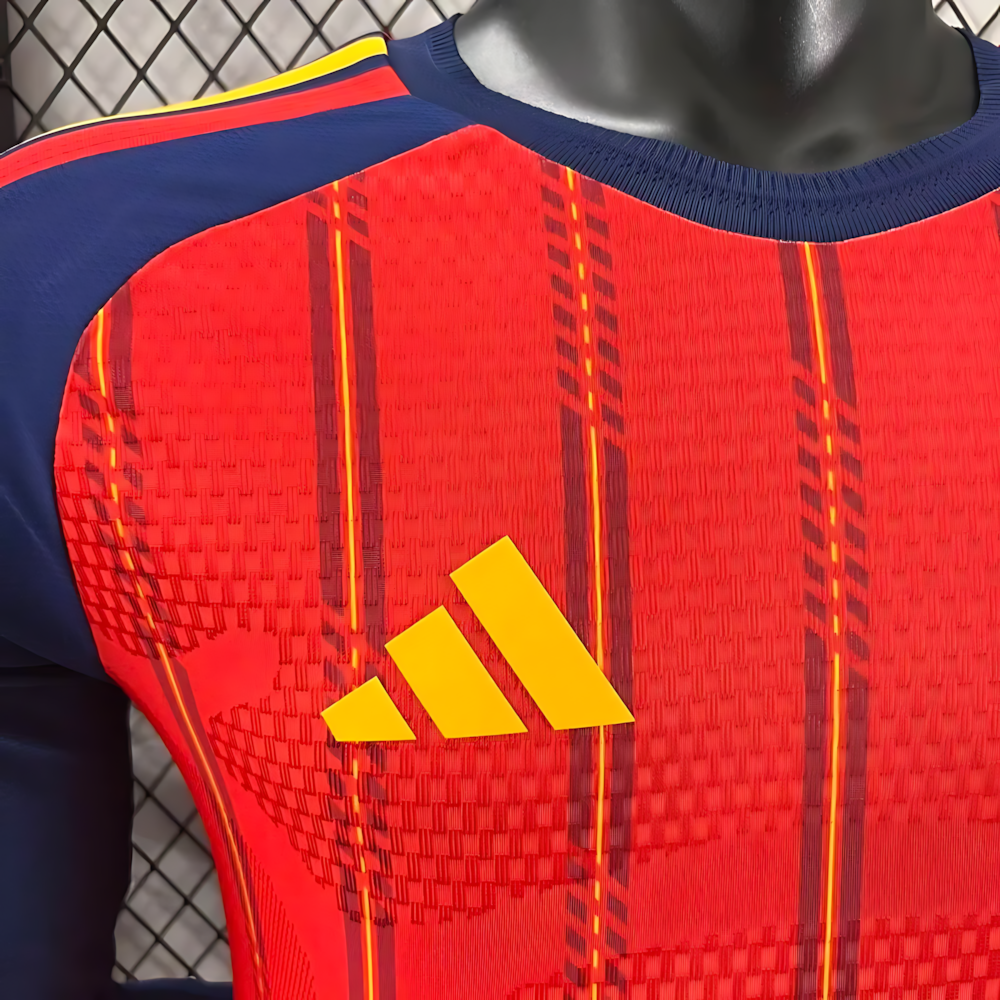 2026 Spain Home Long-Sleeved Football Jerseys