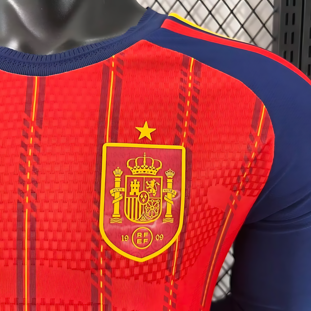 2026 Spain Home Long-Sleeved Football Jerseys