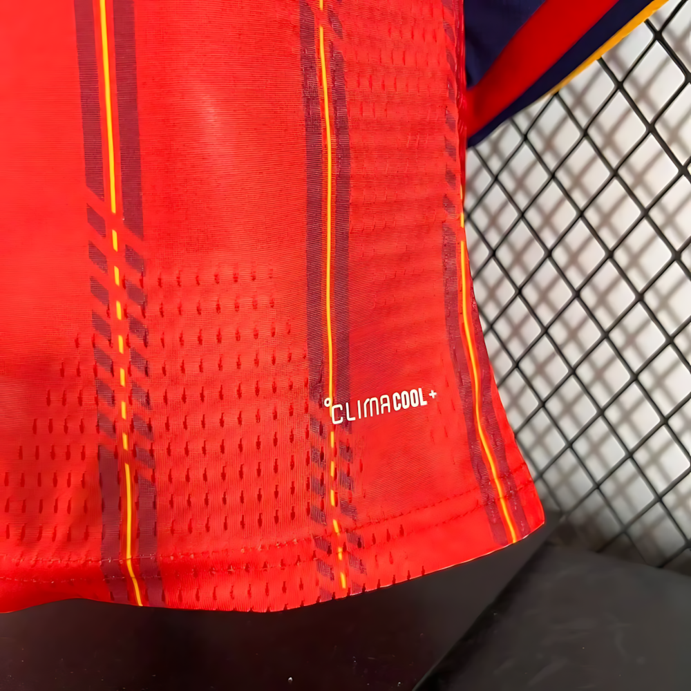 2026 Spain Home Long-Sleeved Football Jerseys