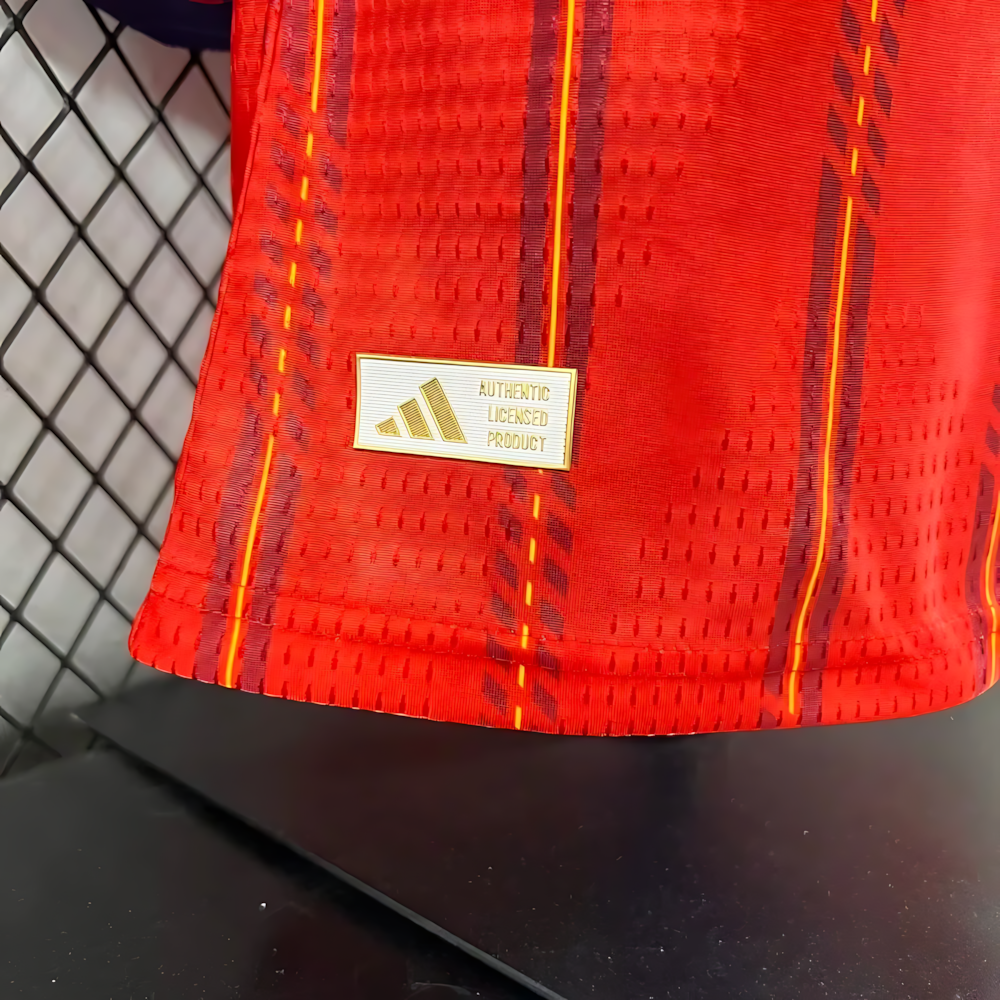 2026 Spain Home Long-Sleeved Football Jerseys