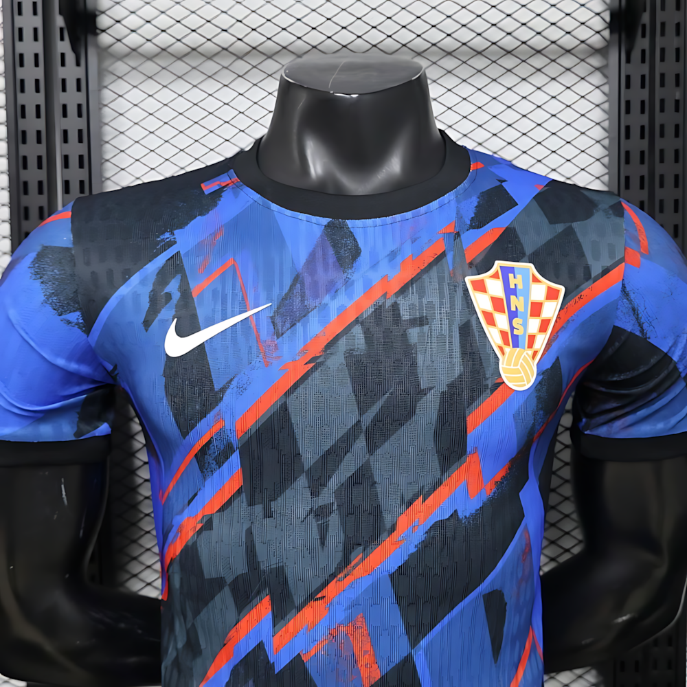 Croatia Authentic Soccer Jersey Blue Special Edition Shirt World Cup 2026