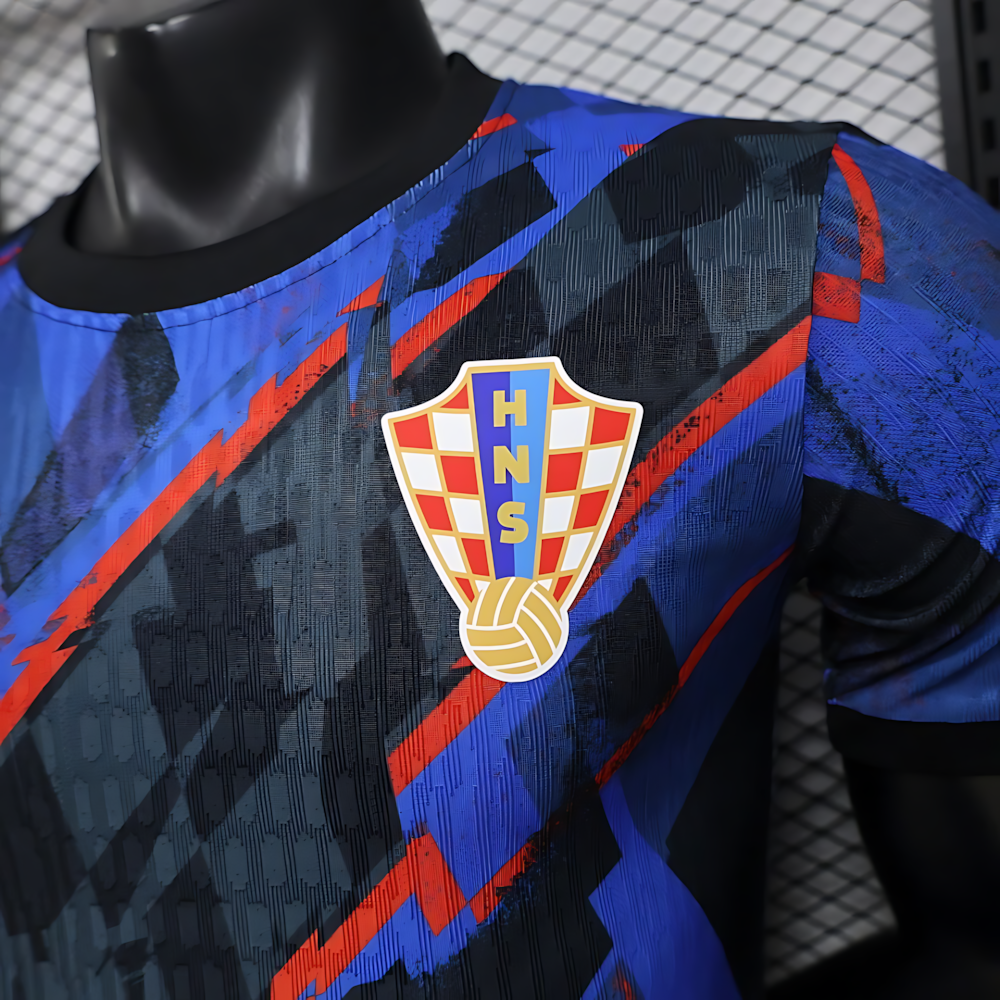 Croatia Authentic Soccer Jersey Blue Special Edition Shirt World Cup 2026