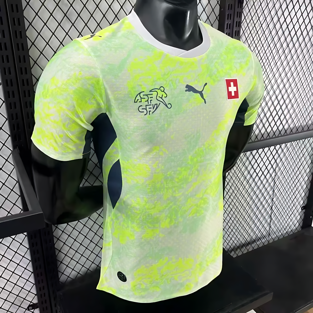 2026 World Cup Swiss Away Football Jerseys (Player Edition)